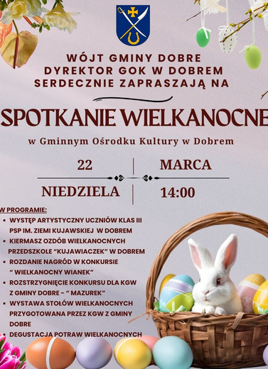 Spotkanie Wielkanocne w Gminnym Ośrodku Kultury w Dobrem