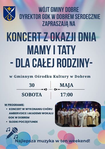 Koncert z okazji dnia Mamy i Taty