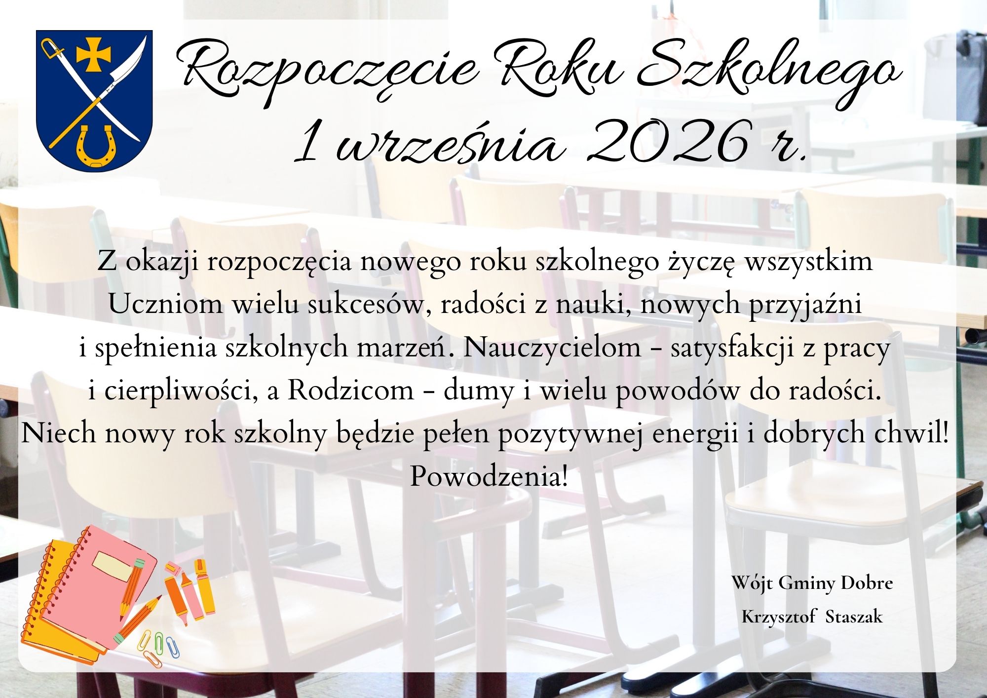 Rozpoczęcie roku szkolnego