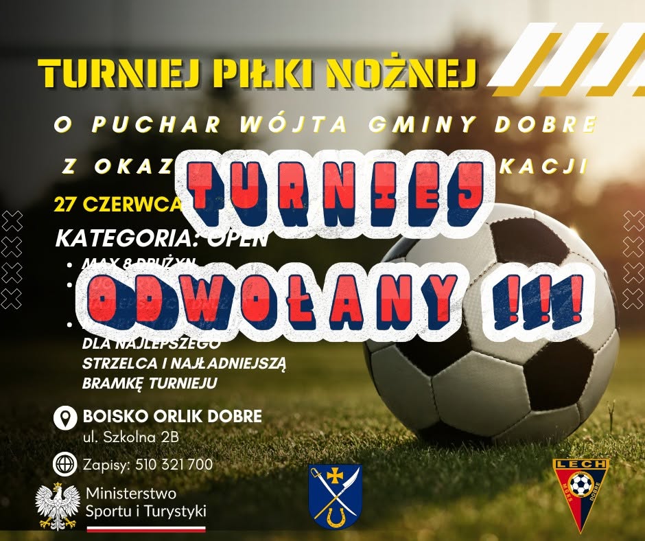 Odwołanie turnieju