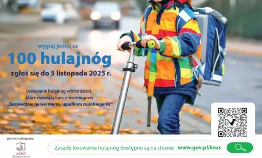 Wykonaj kurs i wygraj hulajnogę!
