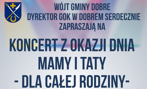 Koncert z okazji dnia Mamy i Taty