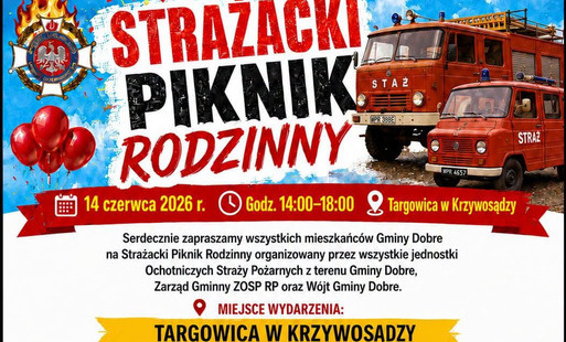 Zaproszenie na Strażacki Piknik Rodzinny