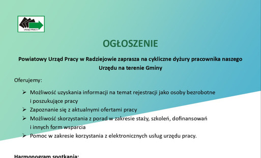 Dyżur pracownika PUP