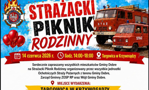 Zaproszenie na Strażacki Piknik Rodzinny