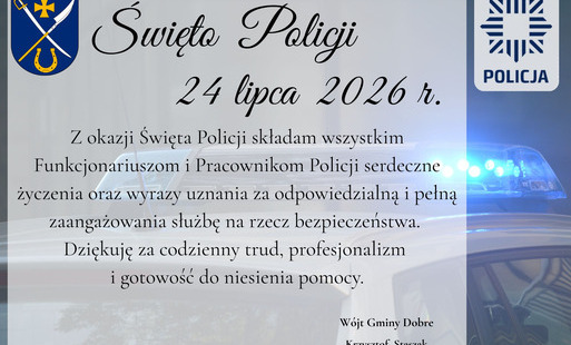Życzenia z okazji Święta Policji