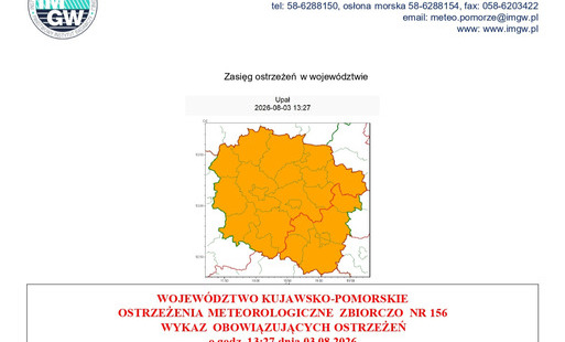 Ostrzeżenia meteorologiczne
