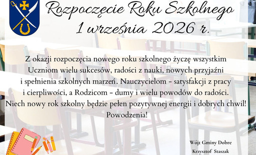 Życzenia z okazji Rozpoczęcia roku szkolnego