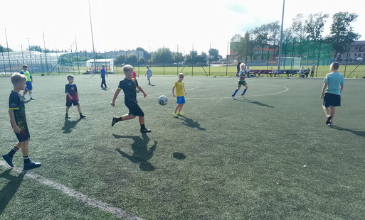 Aktywny Orlik w Gminie Dobre - sport, emocje i zdrowe odżywianie. Co działo się na Orliku w sierpniu i wrześniu?
