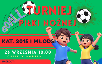 Turniej Piłki Nożnej dla Dzieci